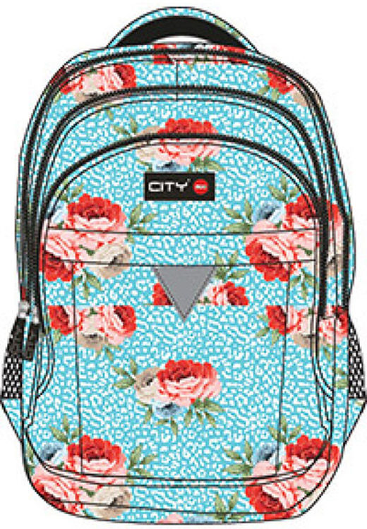 Picture of CB17021- CITY BAG 4- COMPARTMENTS - 2 MAIN - 2 SIDE POCKETS